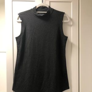 Women’s Eileen Fisher charcoal grey sleeveless top